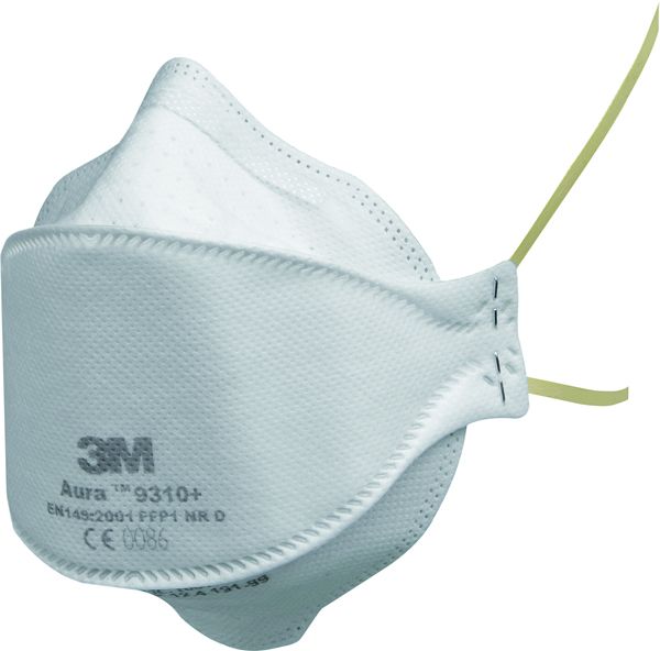 Partikelmaske 3M Aura 9310+ FFP1 NR D - A+S Technigro Arbeitsschutz und Sicherheit GmbH