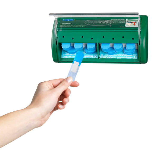 Salvequick Pflasterspender, Blue Detectable