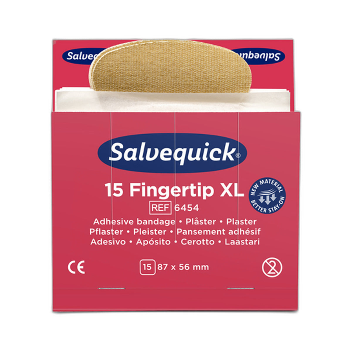 Pflaster Refillbox Fingertip, elastisch