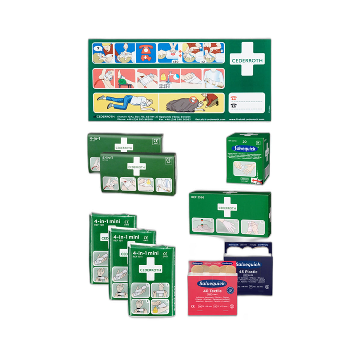 Nachfüll-Set für First Aid Station