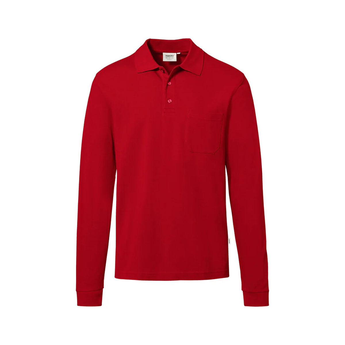 HAKRO Pocket-Longsleeve-Polo MIKRALINAR® ECO - A+S Technigro Arbeitsschutz und Sicherheit GmbH