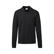 HAKRO Pocket-Longsleeve-Polo MIKRALINAR® ECO