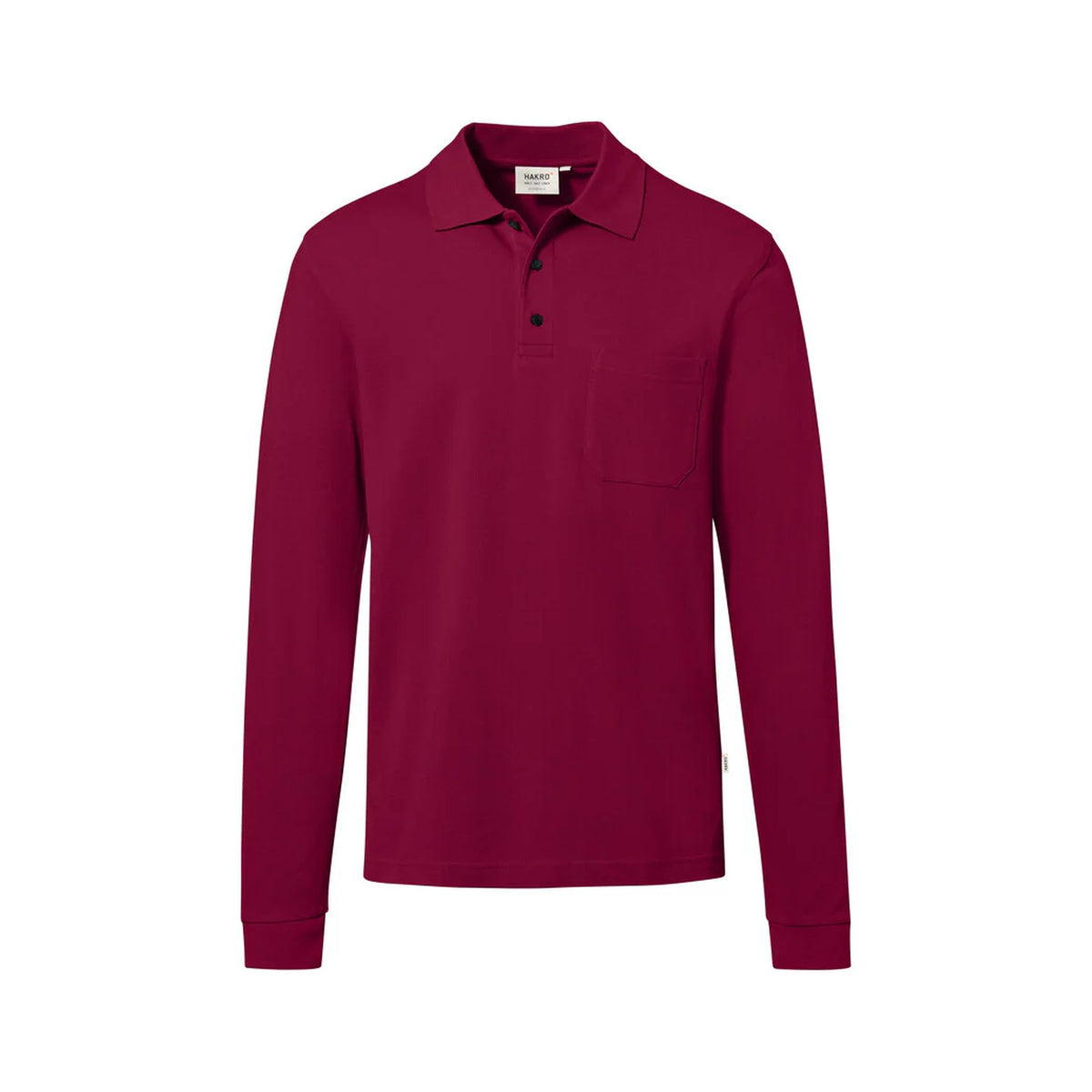 HAKRO Pocket-Longsleeve-Polo MIKRALINAR® ECO - A+S Technigro Arbeitsschutz und Sicherheit GmbH