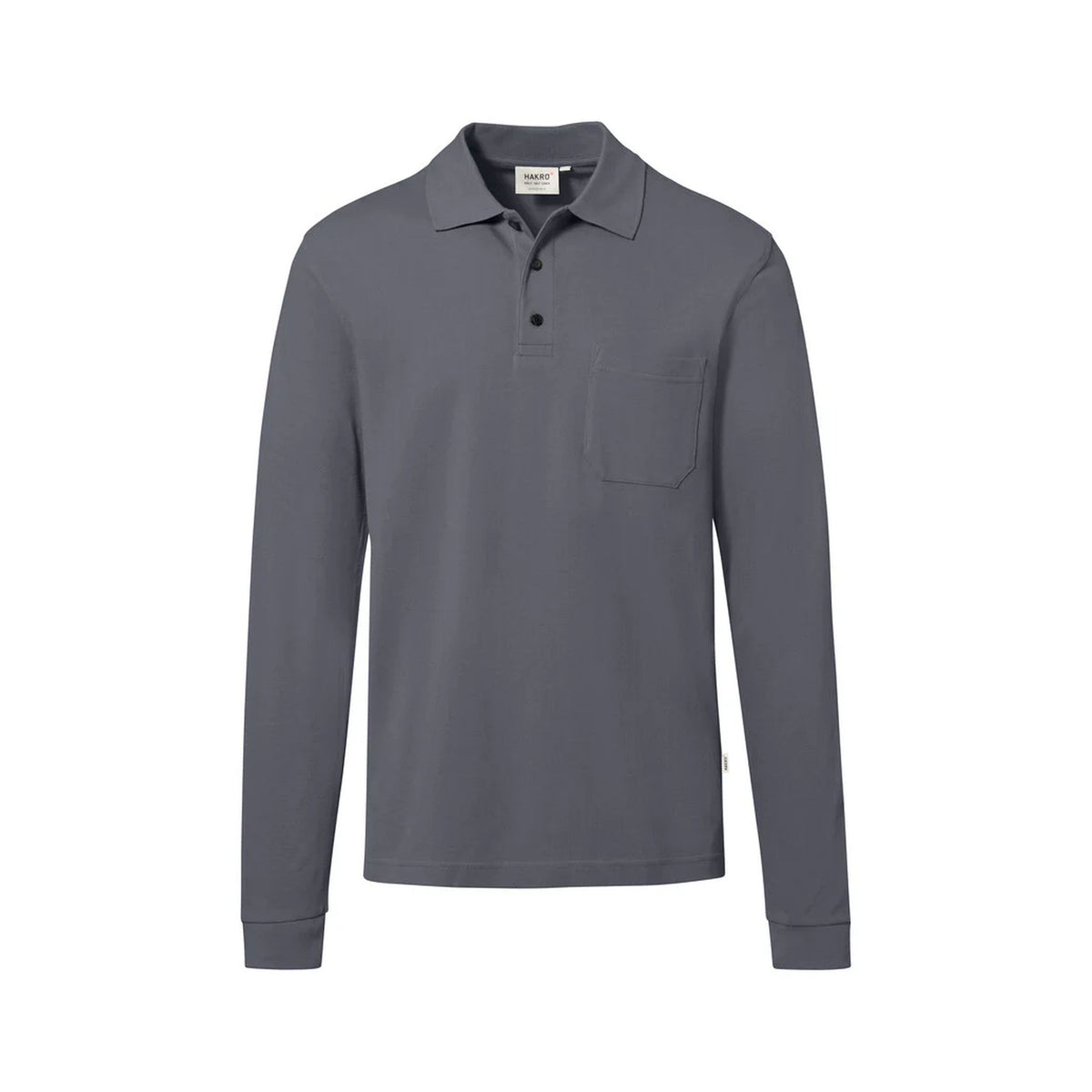 HAKRO Pocket-Longsleeve-Polo MIKRALINAR® ECO - A+S Technigro Arbeitsschutz und Sicherheit GmbH