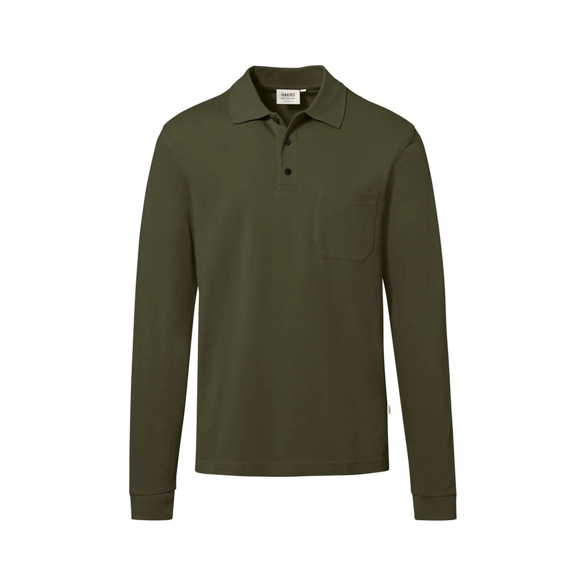 HAKRO Pocket-Longsleeve-Polo MIKRALINAR® ECO - A+S Technigro Arbeitsschutz und Sicherheit GmbH