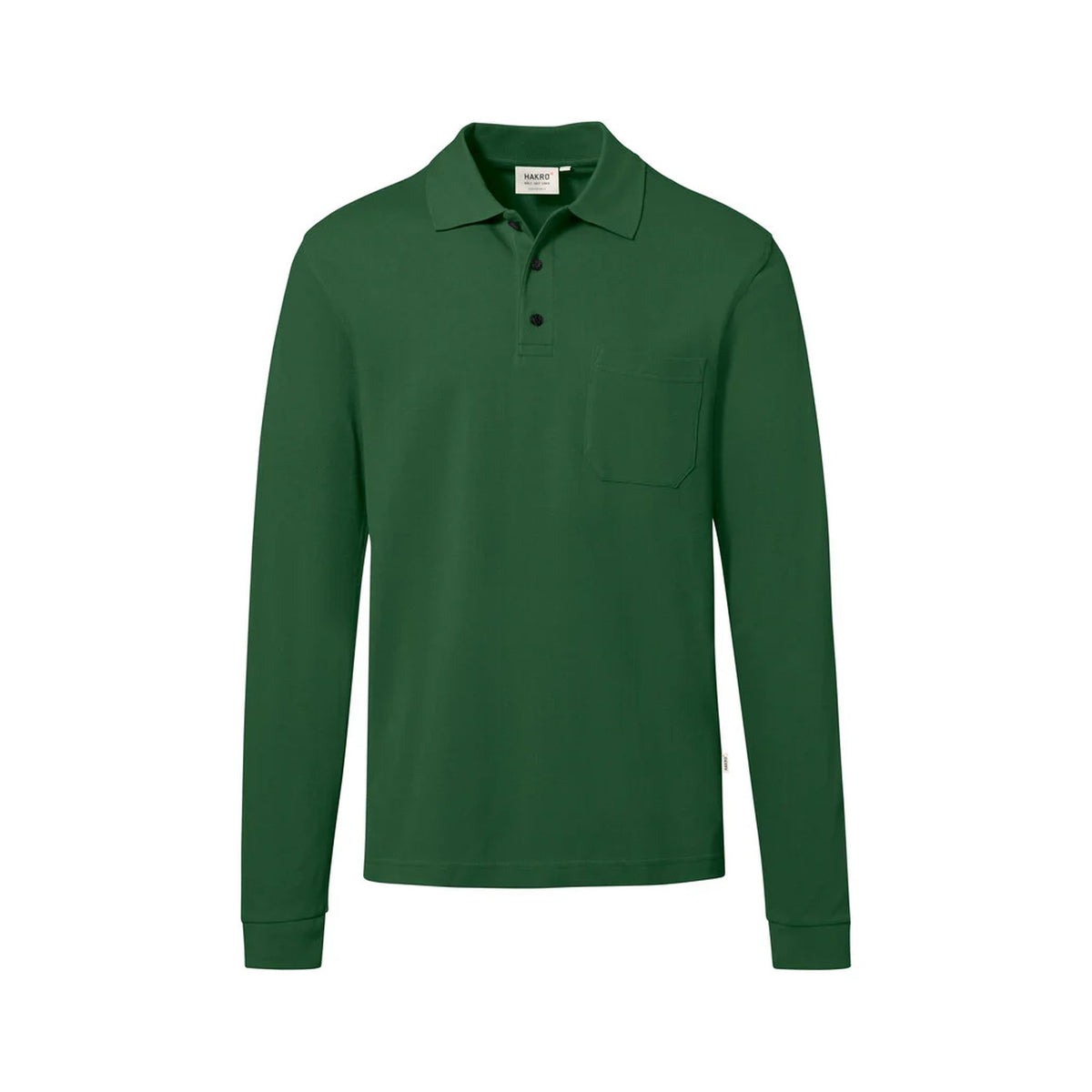 HAKRO Pocket-Longsleeve-Polo MIKRALINAR® ECO - A+S Technigro Arbeitsschutz und Sicherheit GmbH