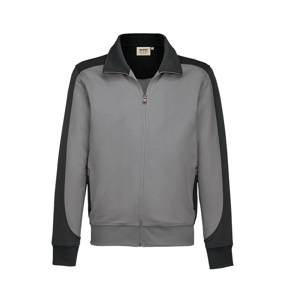 HAKRO Sweatjacke Contrast MIKRALINAR®