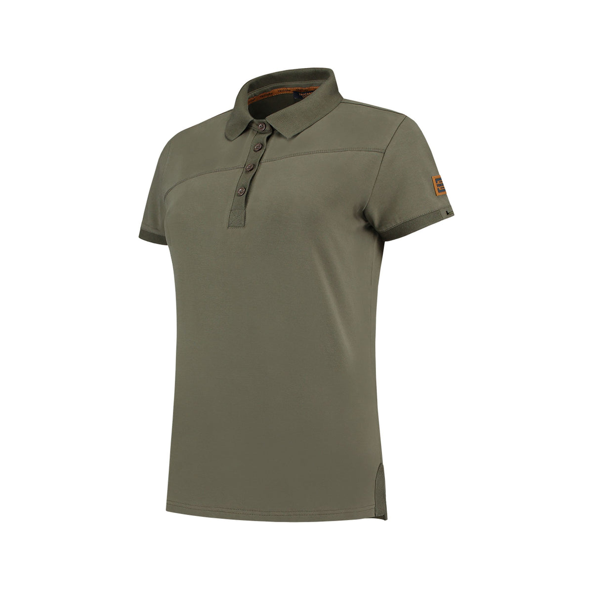 Damen-Poloshirt Premium Quernaht