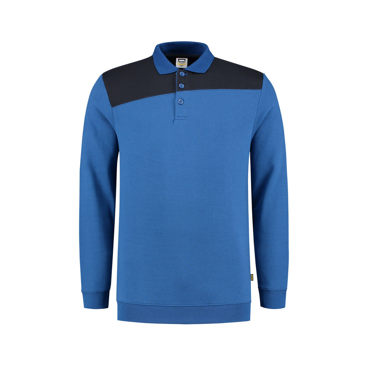 Sweatshirt Polokragen Bicolor Quernaht - A+S Technigro Arbeitsschutz und Sicherheit GmbH