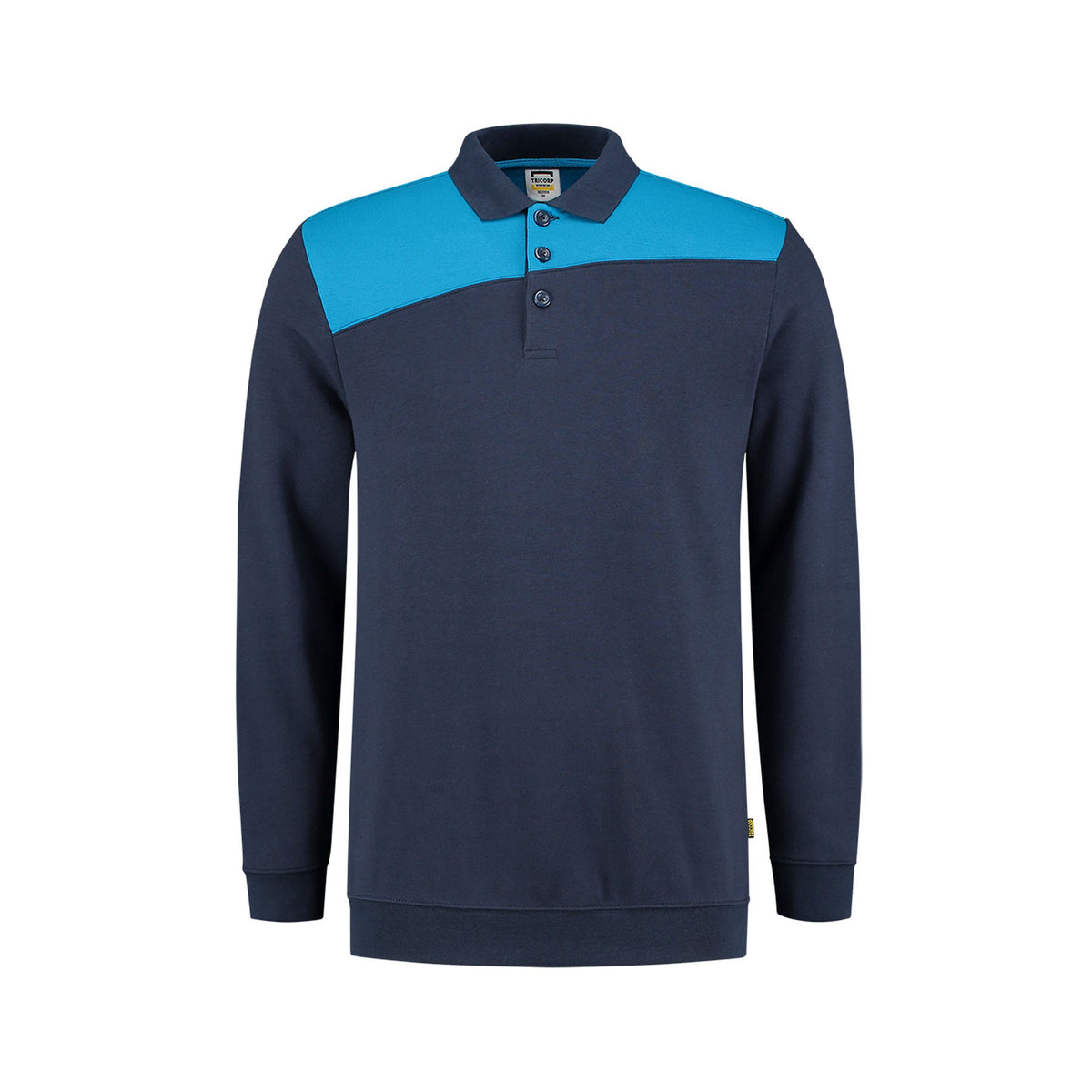 Sweatshirt Polokragen Bicolor Quernaht - A+S Technigro Arbeitsschutz und Sicherheit GmbH