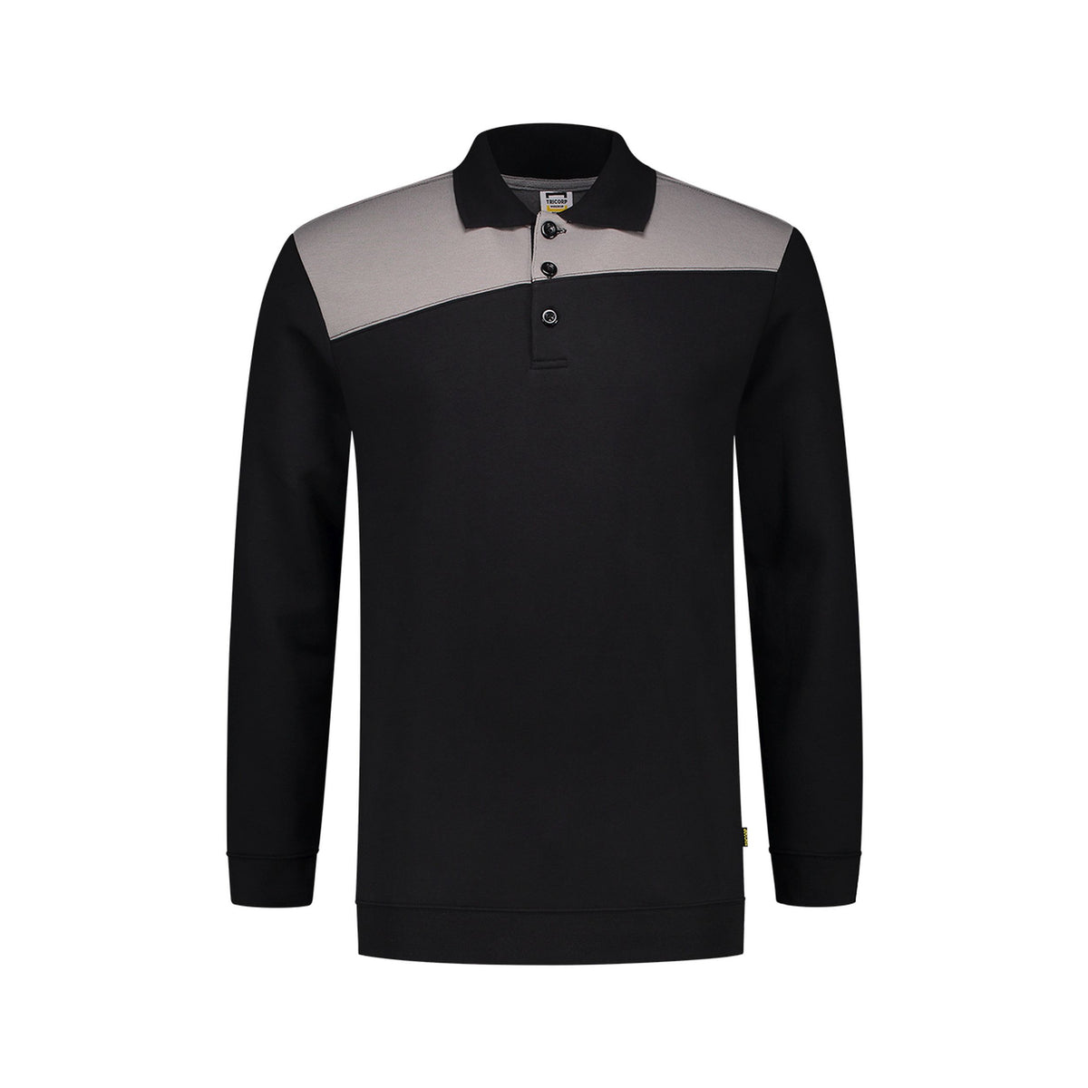 Sweatshirt Polokragen Bicolor Quernaht - A+S Technigro Arbeitsschutz und Sicherheit GmbH