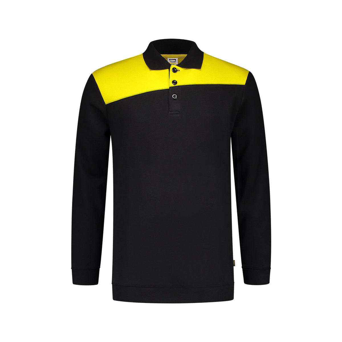 Sweatshirt Polokragen Bicolor Quernaht - A+S Technigro Arbeitsschutz und Sicherheit GmbH