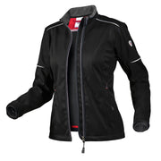 Damen-Softshelljacke BP® 1878 – schwarz, Vorderansicht