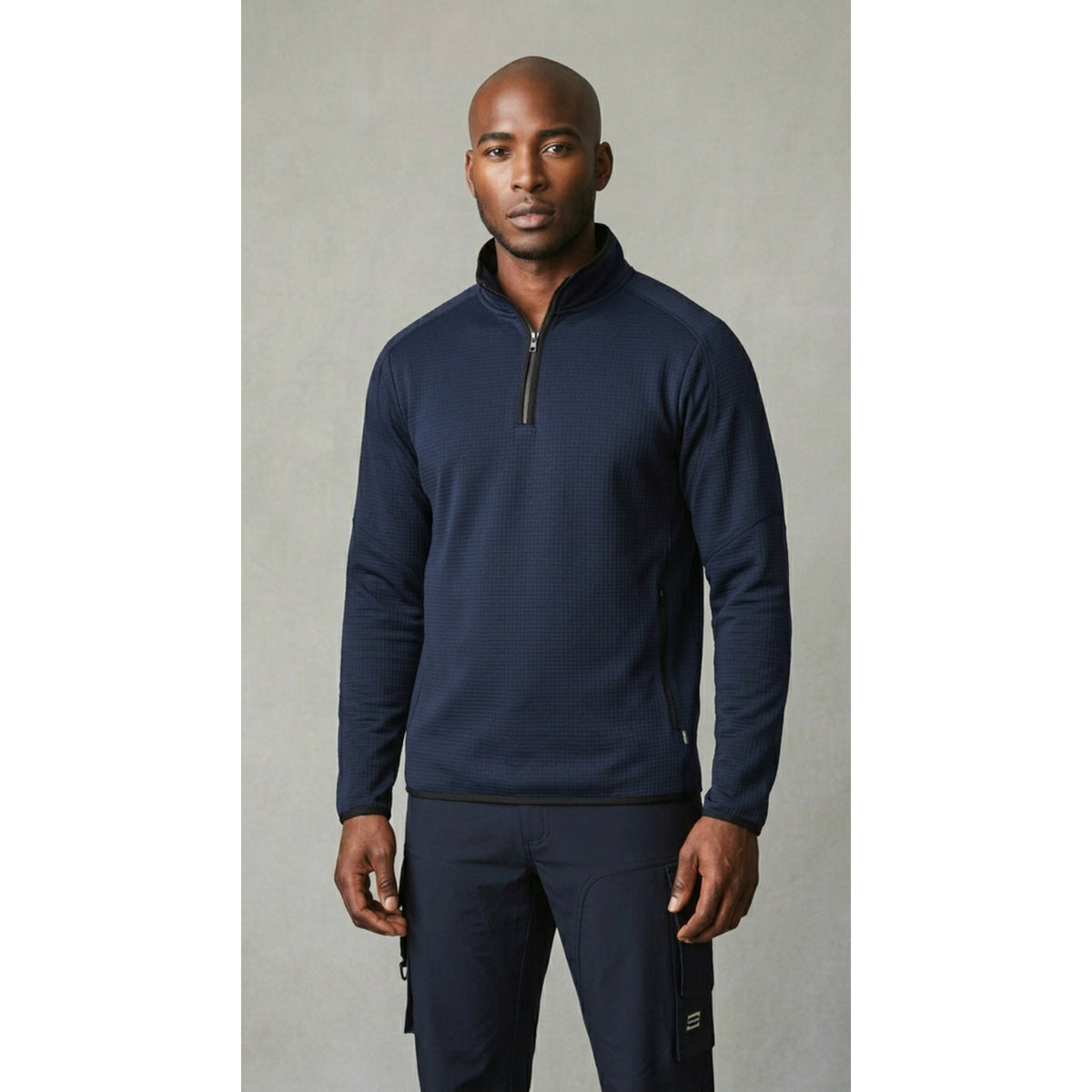 Technische 1/4-Zip-Fleecejacke Redefined 306118