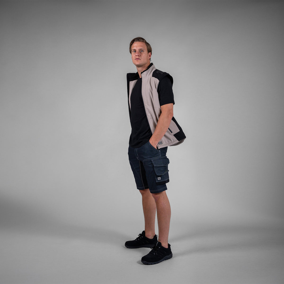 Denim-Arbeitsshorts Funktionelle Stretch Redefined 506123