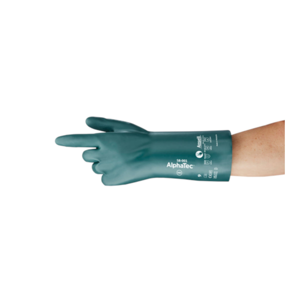 Chemikalienschutzhandschuh AlphaTec® 58-001 ESD