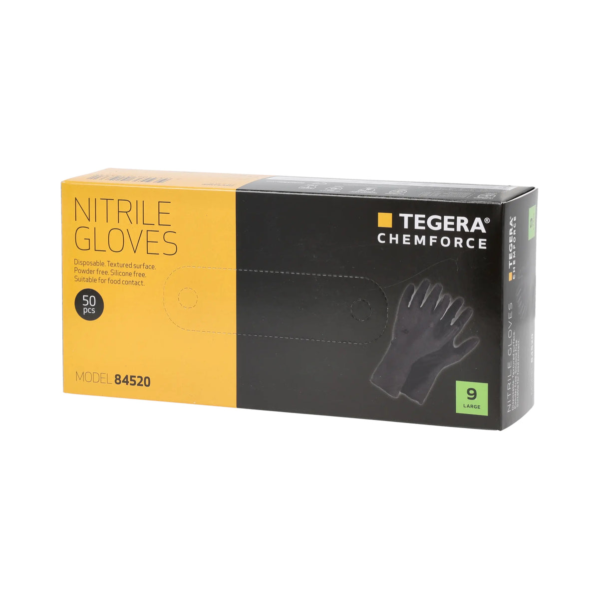 Chemikalienbeständige Einweghandschuhe TEGERA Chemforce 84520
