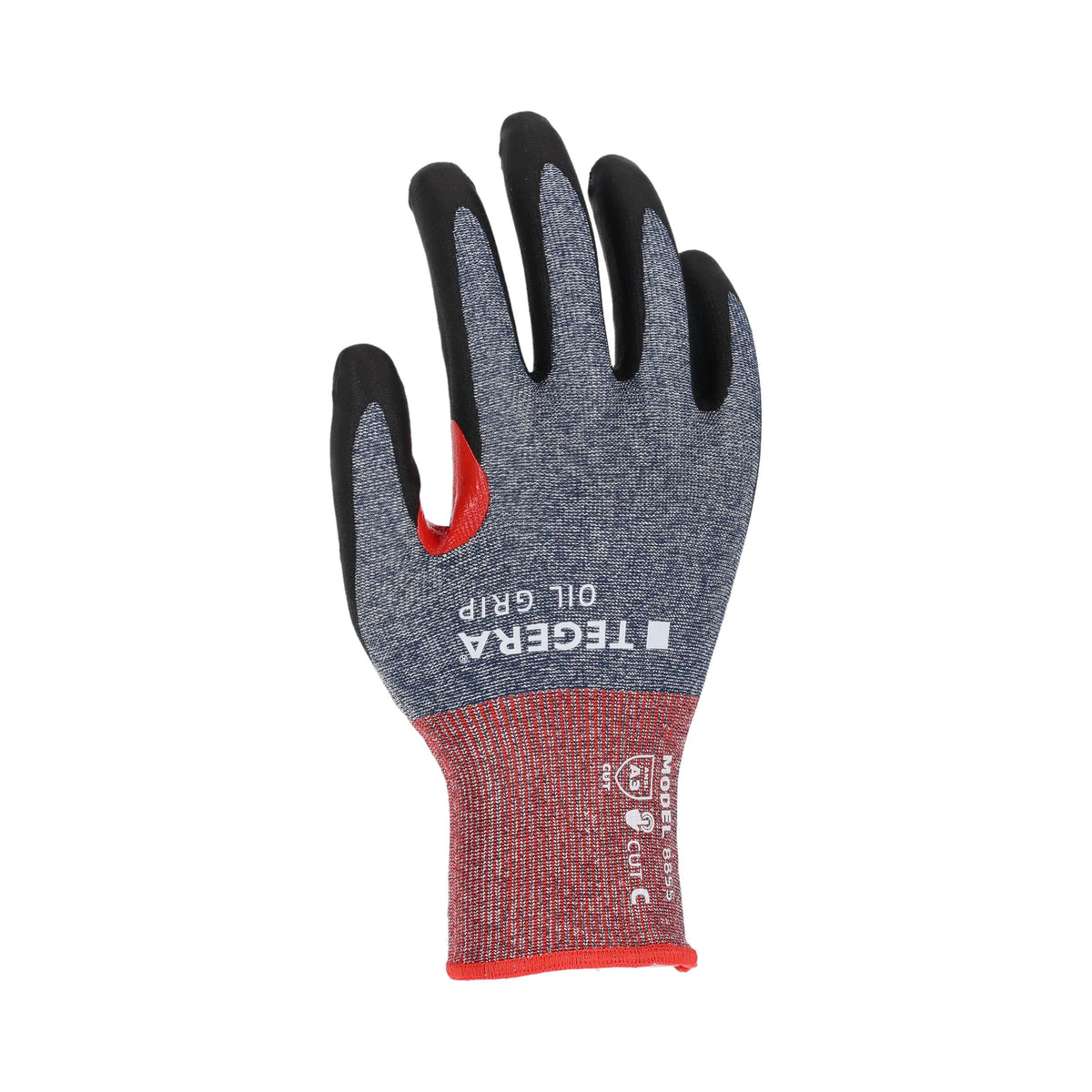 Touchscreen-fähiger Schnittschutzhandschuh Kl. C TEGERA Oil Grip 8855