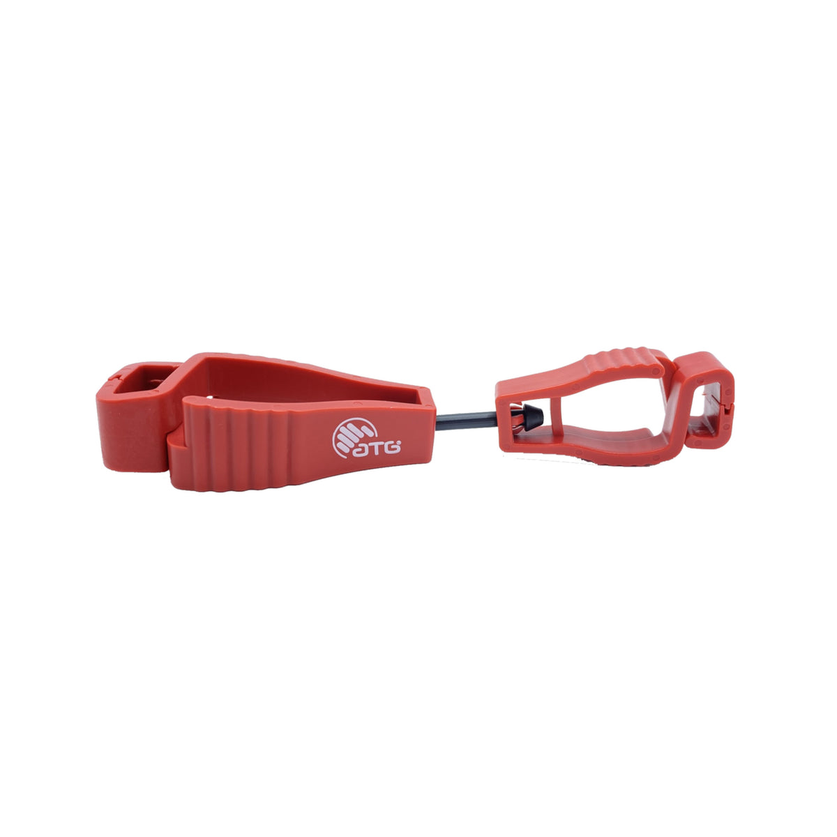 ATG Handschuh-Clip aus Kunststoff, rot