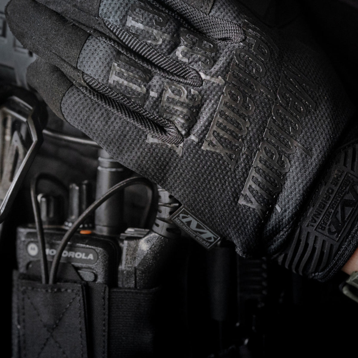 Schutzhandschuh Mechanix Wear® Original Covert schwarz, EN 388, EN 420