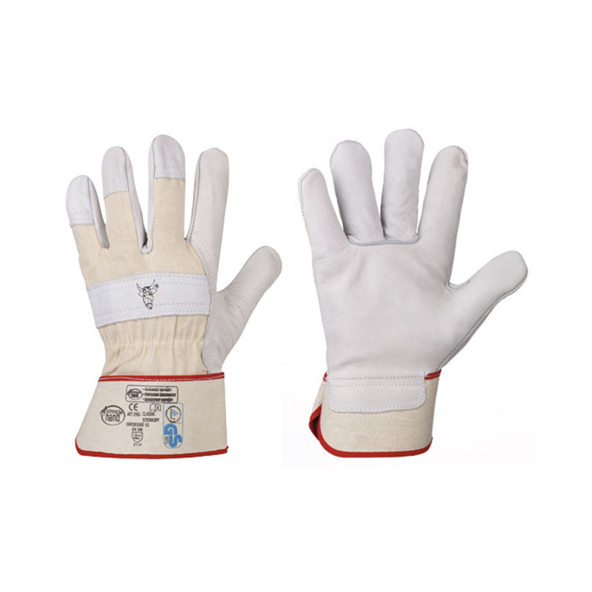 Rindvoll-Lederhandschuh EN 388