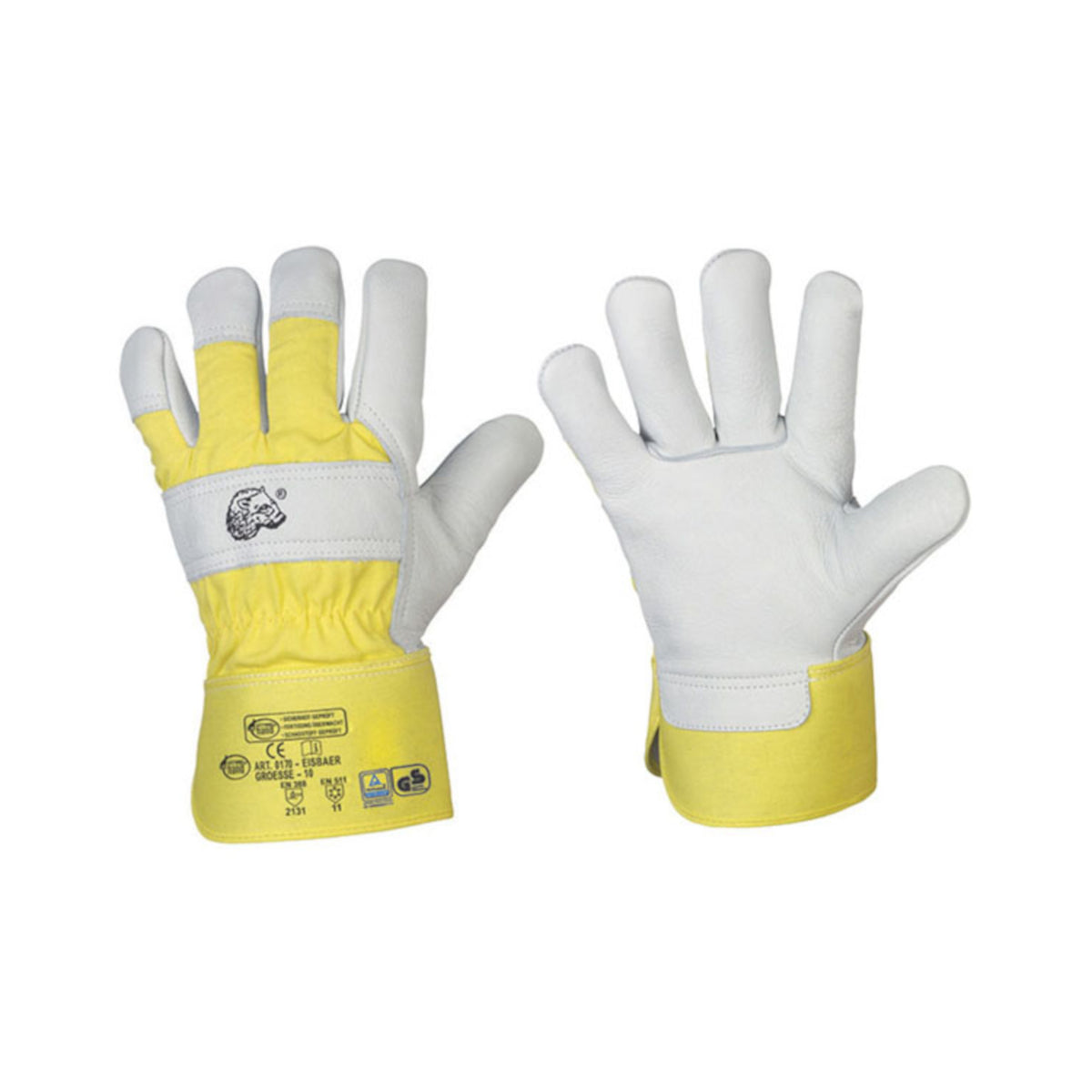 Winterhandschuh Rindvollleder mit Stulpe