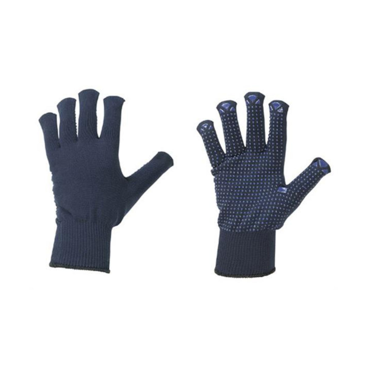 Strickhandschuh Mischgewebe, einseitig genoppt