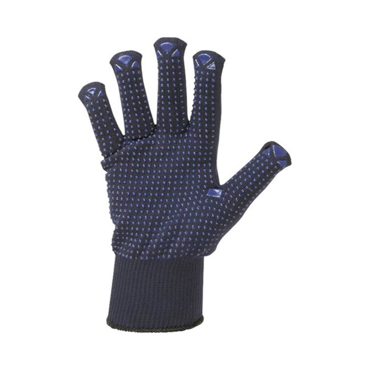 Strickhandschuh Mischgewebe, einseitig genoppt