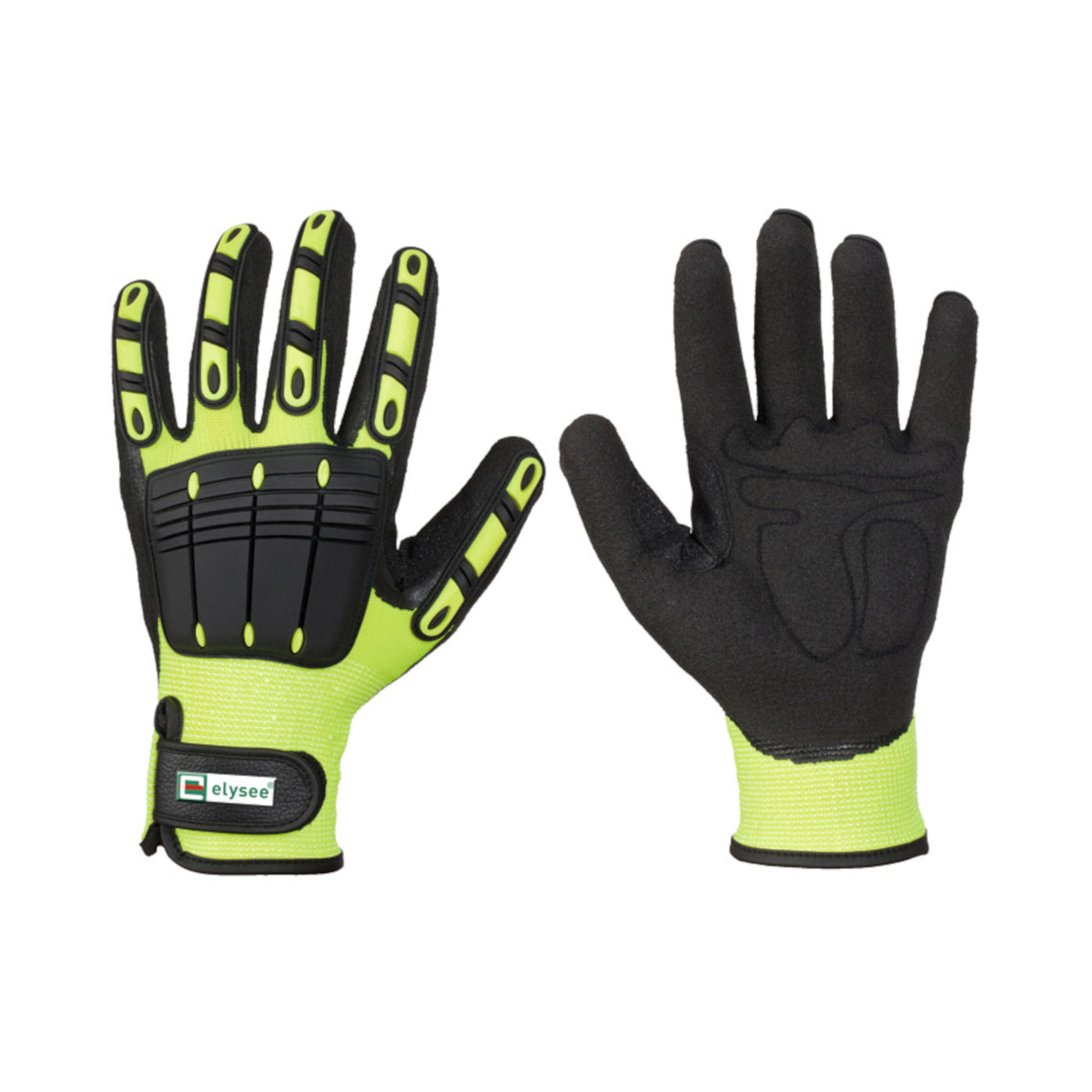 Montagehandschuh RESISTANT leuchtend gelb/schwarz - A+S Technigro Arbeitsschutz und Sicherheit GmbH