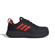 ADIDAS Sicherheitshalbschuh ARGARO LOW Women S1PS, schwarz/rot - A+S Technigro Arbeitsschutz und Sicherheit GmbH
