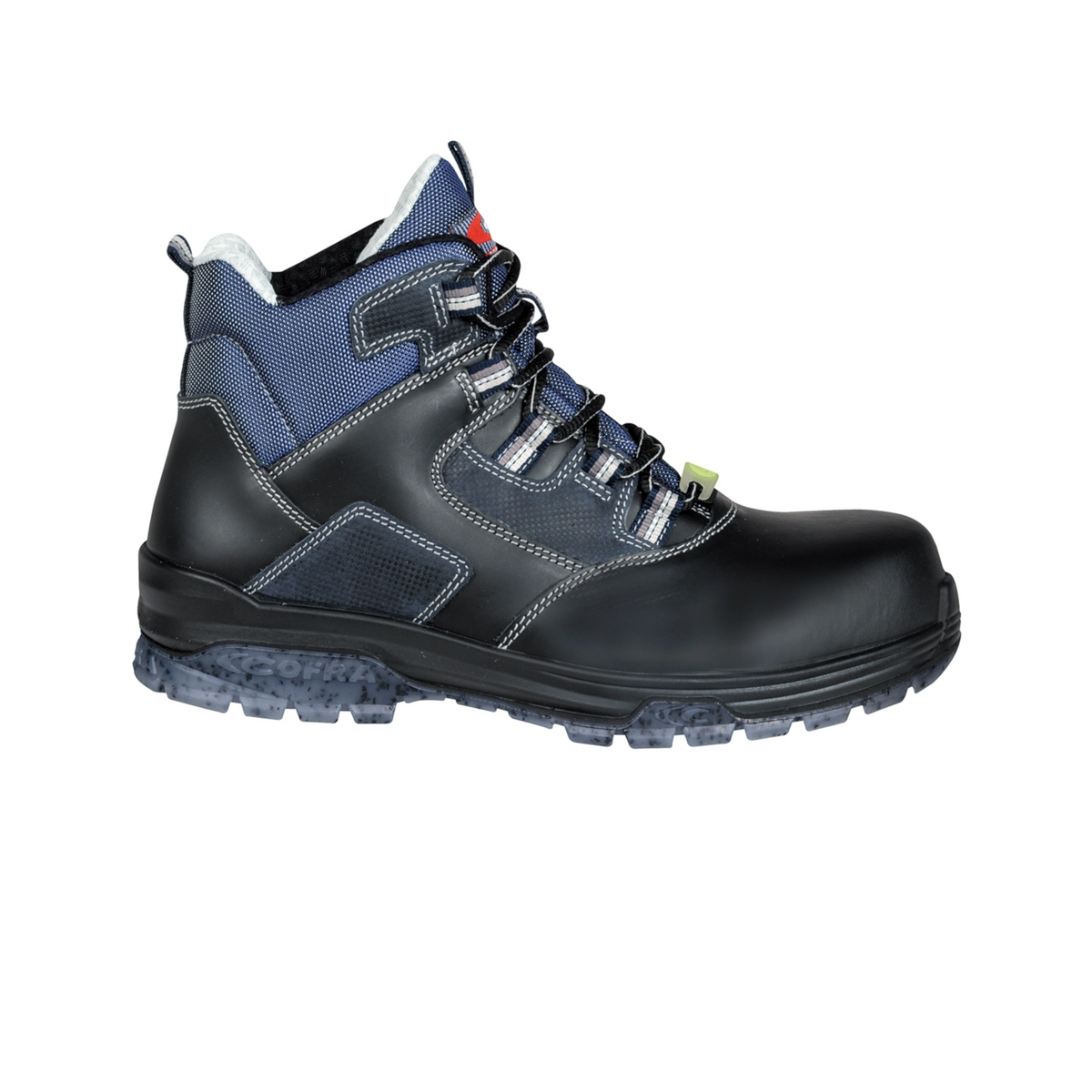 COFRA FUNK BLACK ESD Sicherheitsstiefel in Schwarz-Blau.