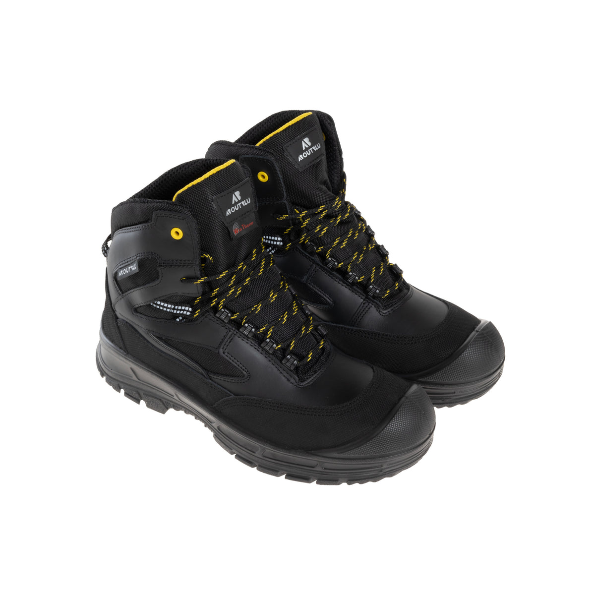 Sicherheitsschnürstiefel Rossini Black S3