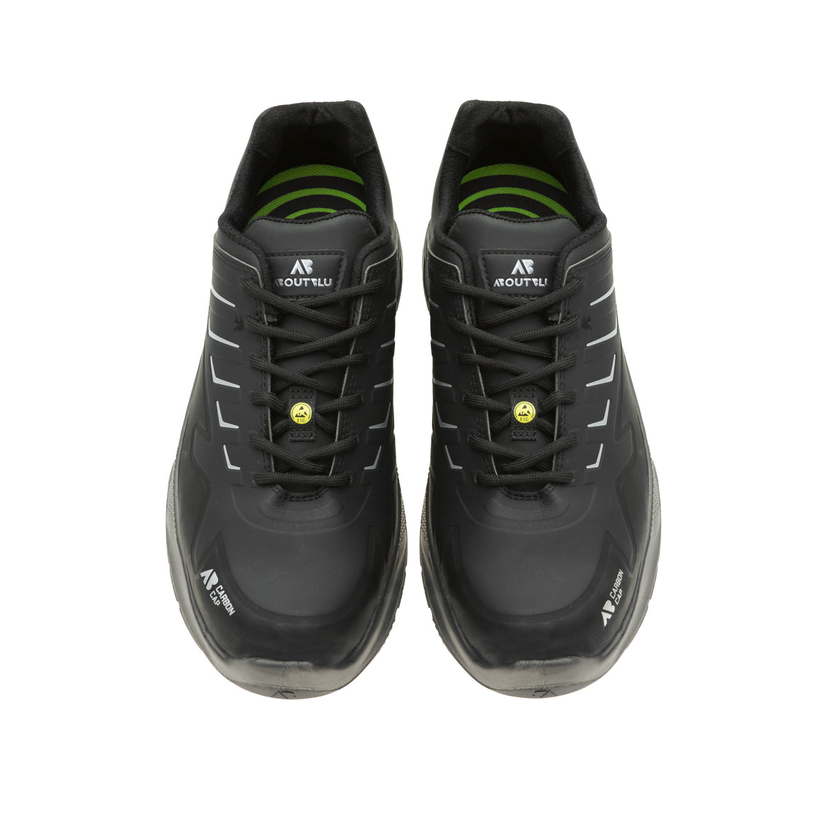 Sicherheitshalbschuh Vega Black Low S3L, schwarz