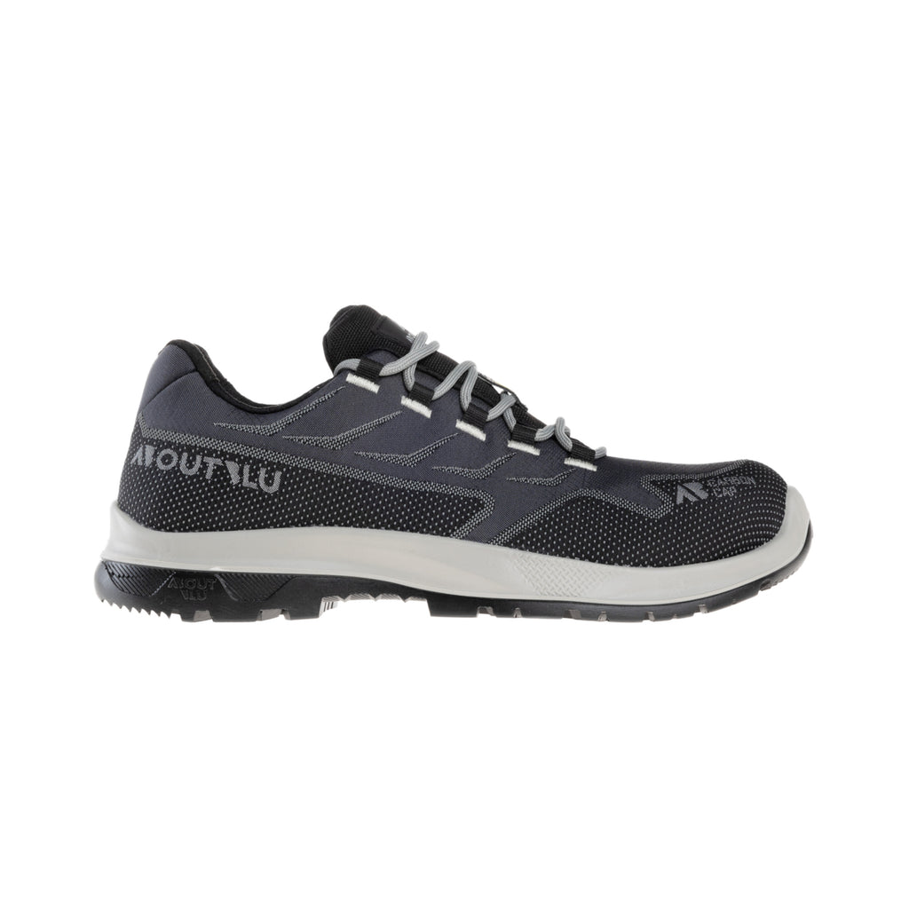 Sicherheitshalbschuh Flow Grey Low S3S, dunkelgrau