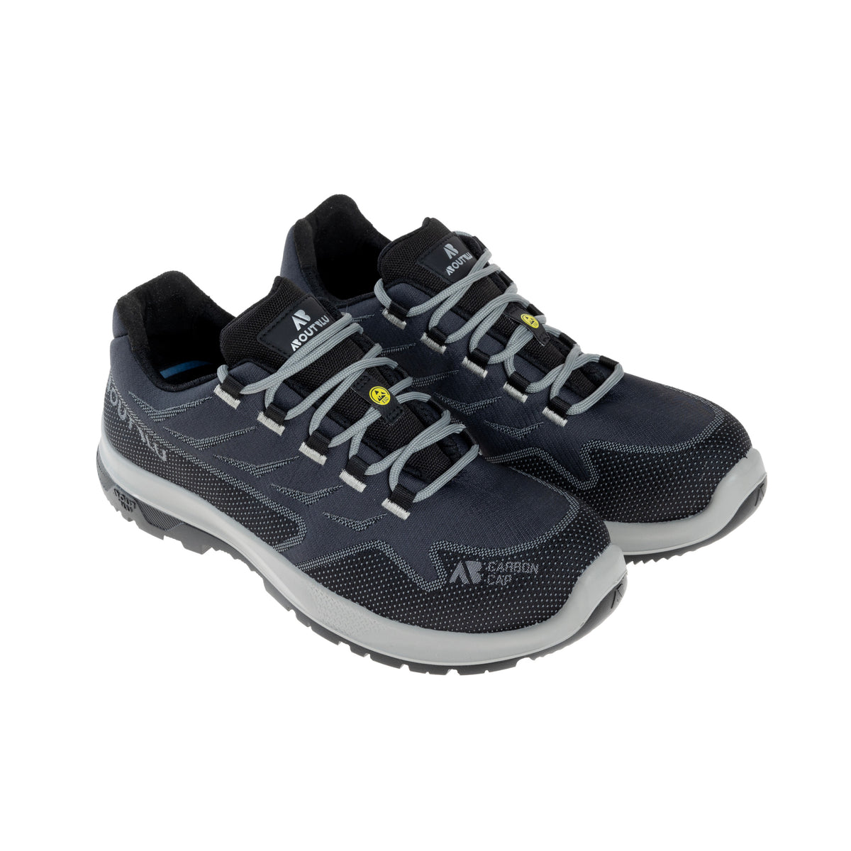 Sicherheitshalbschuh Flow Grey Low S3S, dunkelgrau
