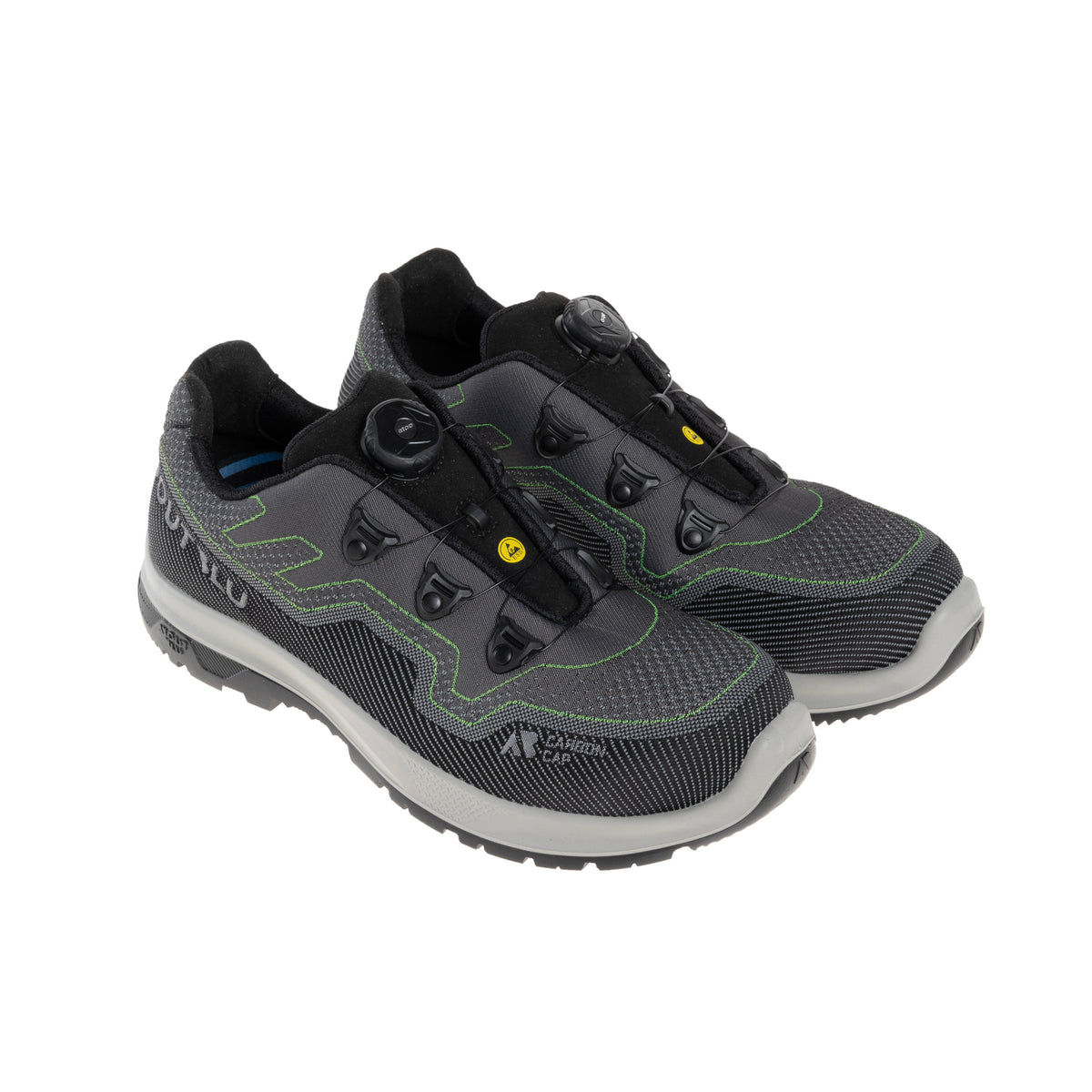 Sicherheitshalbschuh Twister Grey Low S3S, grau