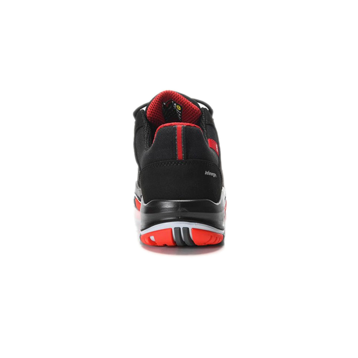 Sicherheitshalbschuh ALAN XXTP black-red Low ESD S3S
