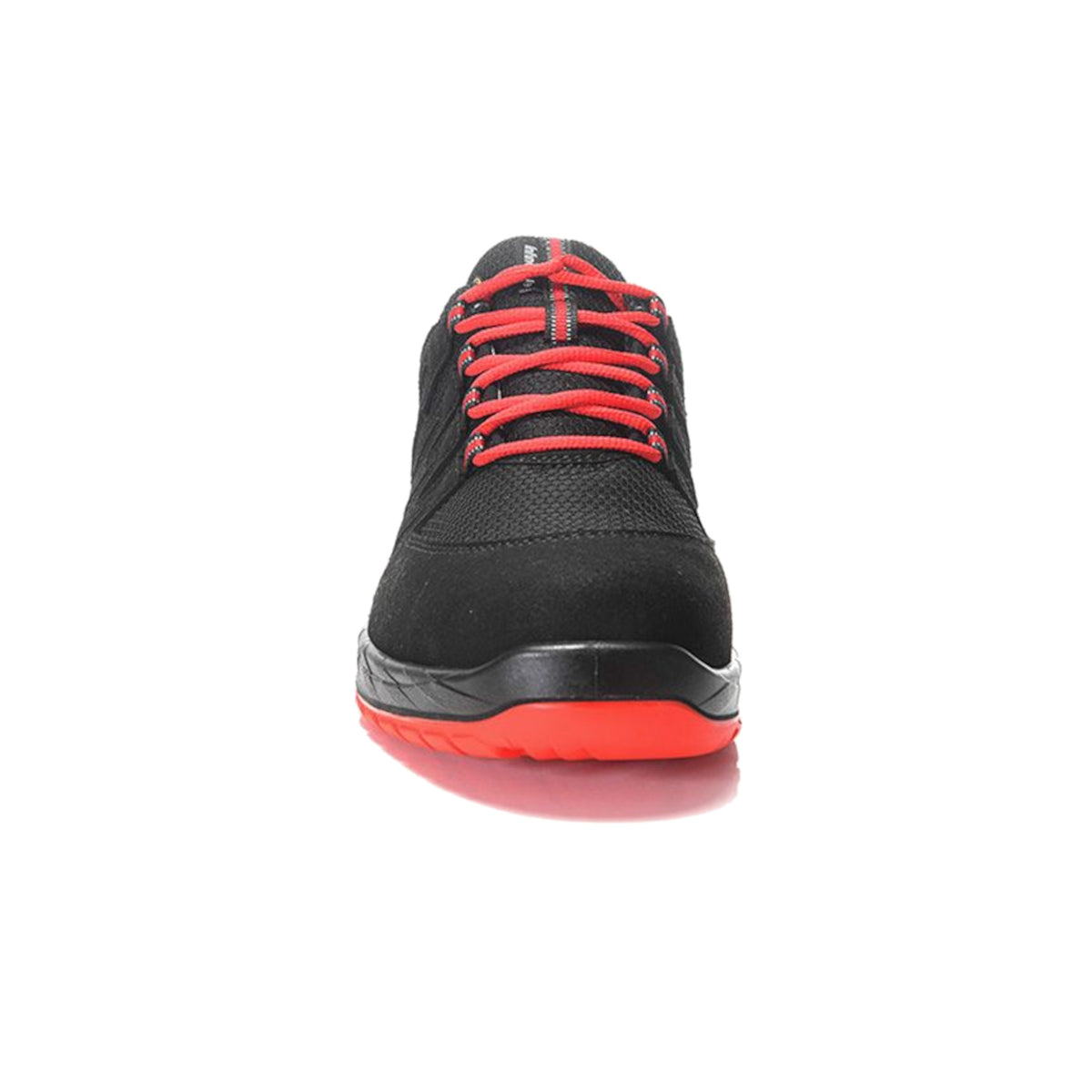 Sicherheitshalbschuh MADDOX Compo black-red Low ESD S3S