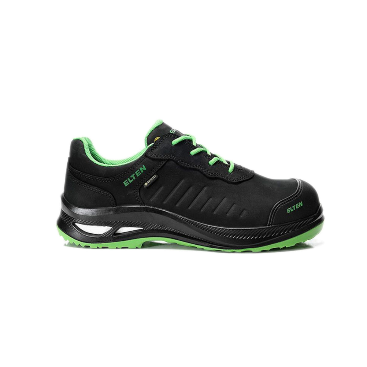 Sicherheits-Halbschuh Stewart XXG GTX black-green low ESD S3 HI CI