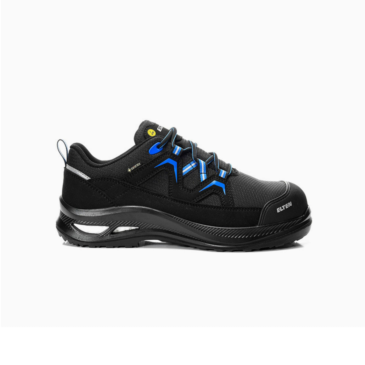Sicherheitshalbschuh FRY XXG Pro GTX black-blue Low ESD S3 HI CI