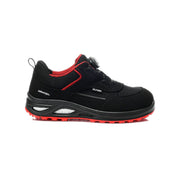 Damen-Sicherheitshalbschuh HANNAH XXTL BOA® black-red Low ESD S3