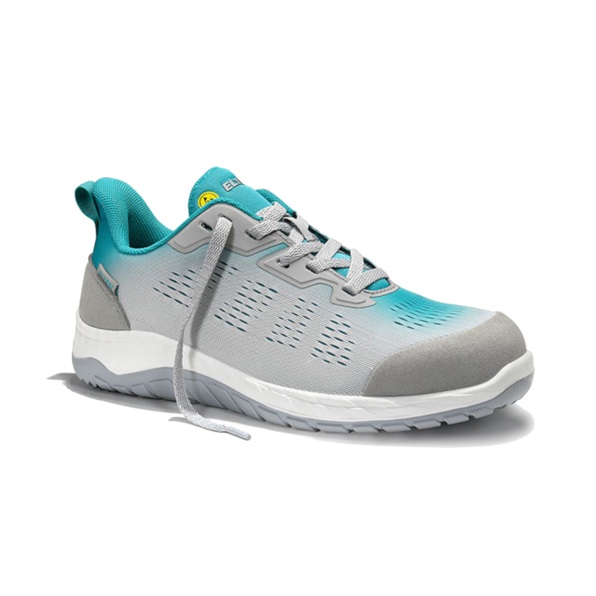 Sicherheits-Halbschuh LUANA grey-turquoise Low ESD S1