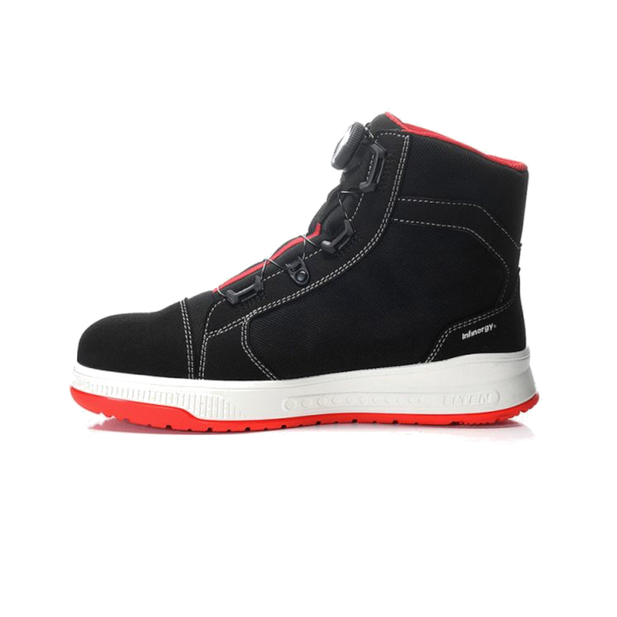 Sicherheitsstiefel ISAAK XXST BOA® black-red Mid ESD S2