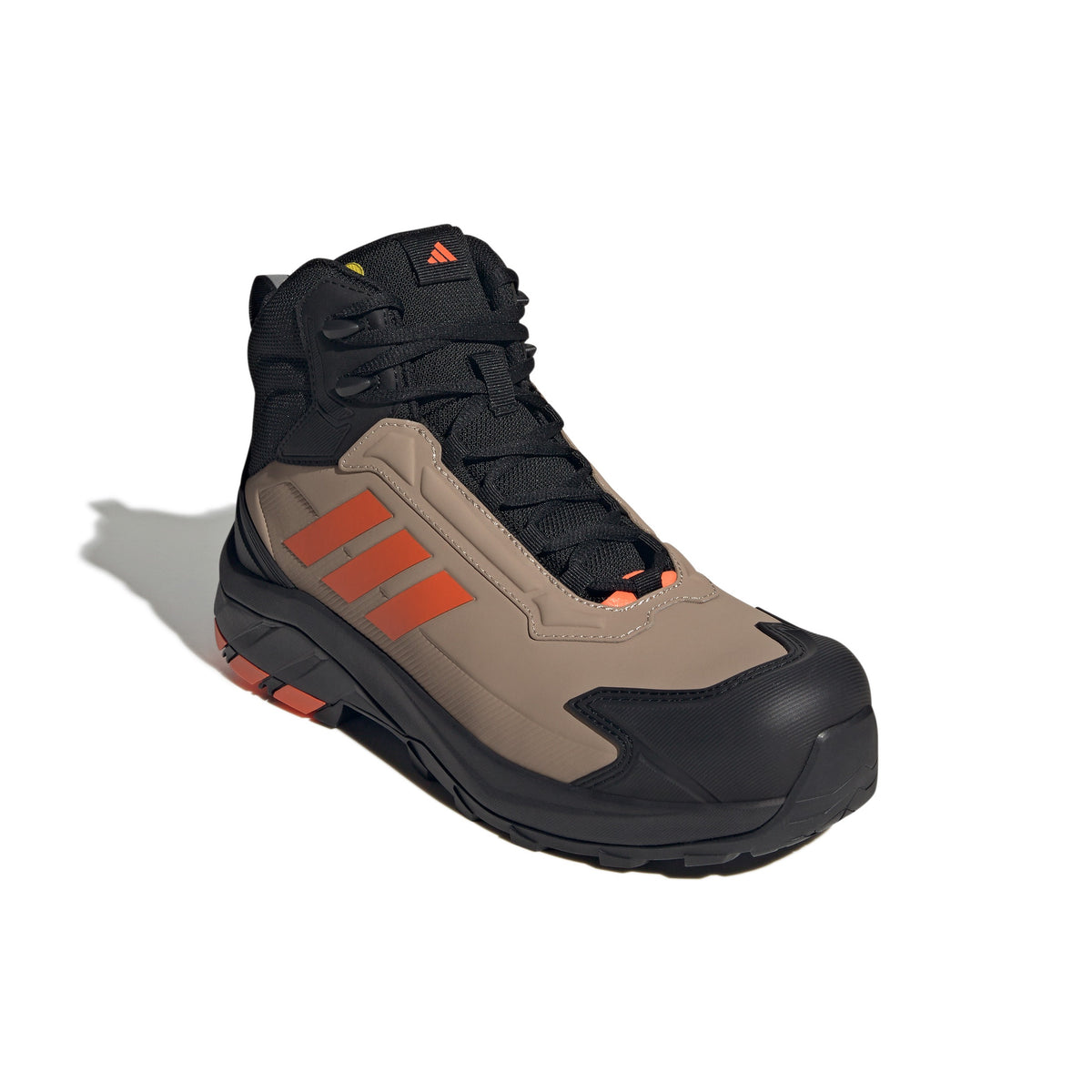 ADIDAS Sicherheitsschnürstiefel GRANOR MID S3S, sand/schwarz/orange