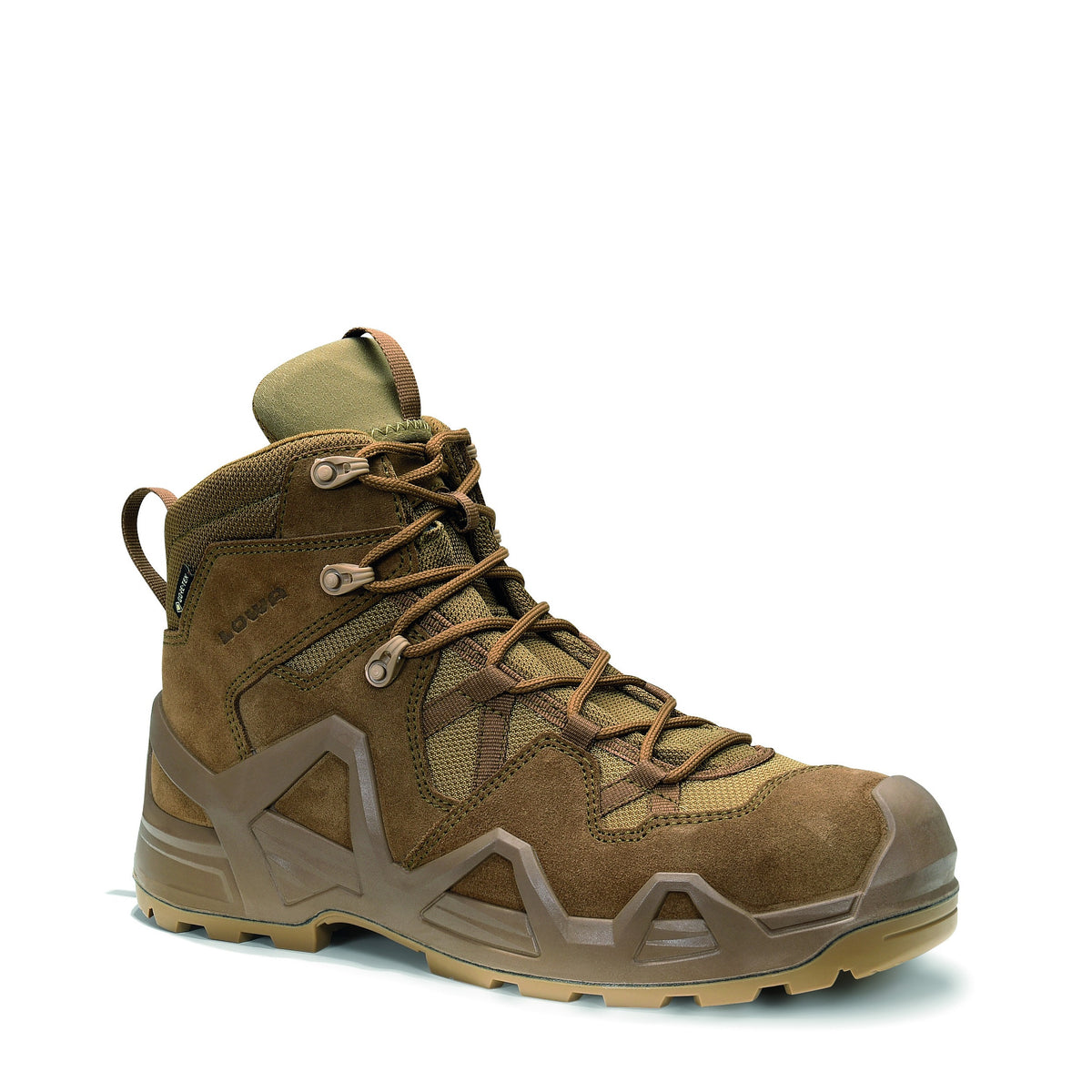Safety lace-up boots LOWA ZEPHYR Work GTX® coyote Mid ESD S3S WR