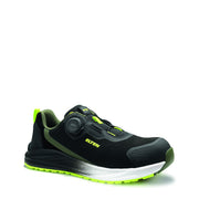 Safety half shoe LEEVI XXNF BOA® black-lime Low ESD S3S