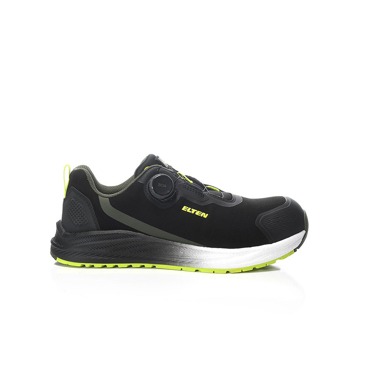 Safety half shoe LEEVI XXNF BOA® black-lime Low ESD S3S