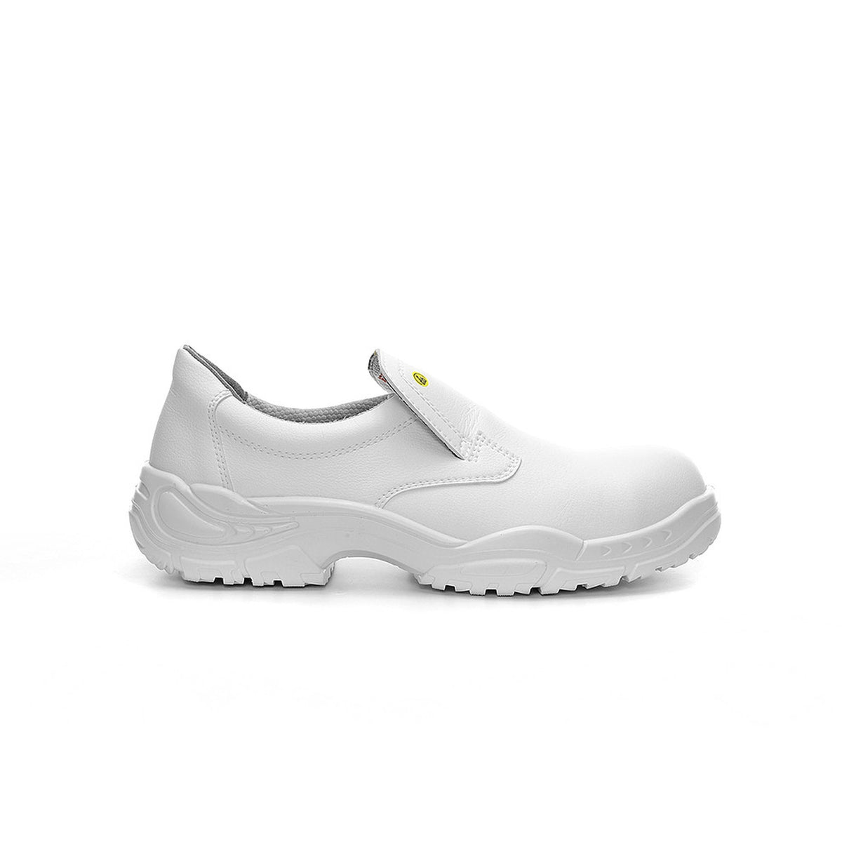 Safety Low Shoe WHITE Slipper Low ESD S2