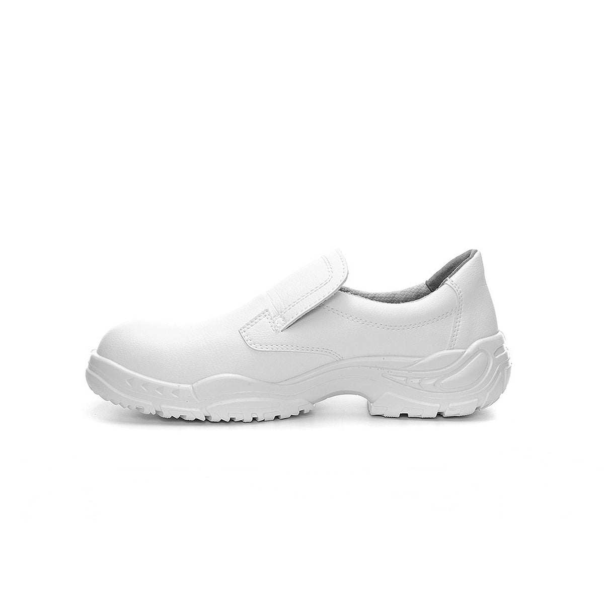 Safety Low Shoe WHITE Slipper Low ESD S2