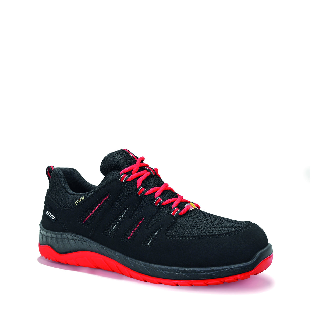 Sicherheits-Halbschuh MADDOX GTX® W black-red Low ESD S3S WR